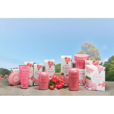 Three Roses bath foam and shower gel L'ERBOLARIO 250 ml