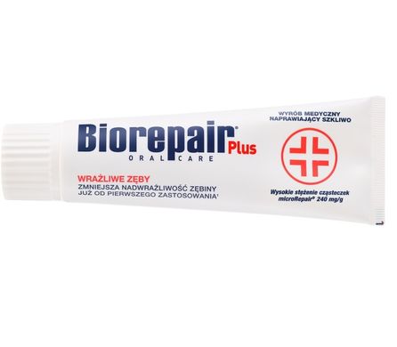 Зубная паста Профессиональное избавление от чувствительности Sensitive Teeth Plus Biorepair 75 мл