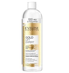 Exclusive rejuvenating micellar water 3in1 series Gold Lift Expert Eveline 500 ml