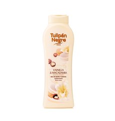 Shower gel Vanilla and macadamia Tulipan Negro 650 ml