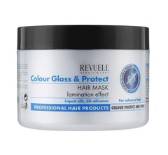 Mask for dyed hair Shine and Protection Revuele 500 ml