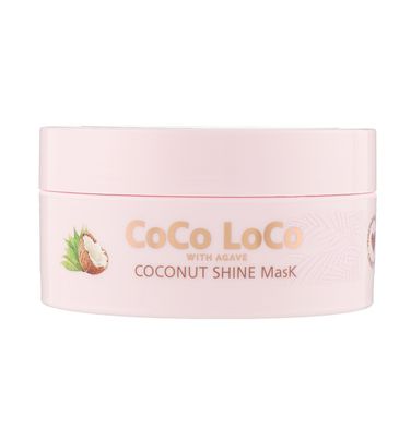 Маска для сяйва волосся з кокосовою олією Coco Loco Coconut Shine Mask Lee Stafford 200 мл