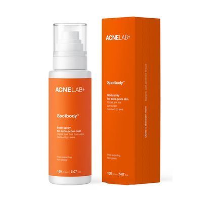 Body spray for acne-prone skin Spotbody Body spray for acne-prone skin ACNELAB+ 150 ml