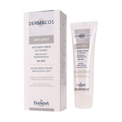 Revitalizing night face cream Farmona Dermacos Anti-spot 50 ml