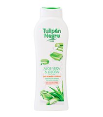 Shower gel Aloe Vera and jojoba Tulipan Negro 650 ml
