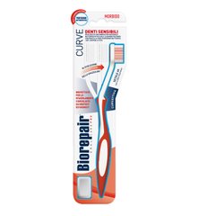 Toothbrush for sensitive teeth Perfect cleaning Red Soft BioRepair