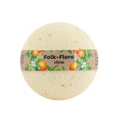 Бомбочка для ванны Цитрус Folk&Flora 130 г
