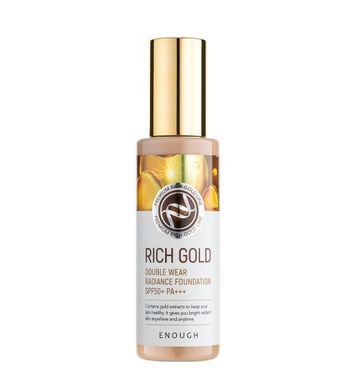 Foundation for face Gold Rich Gold Double Wear Radiance Foundation SPF50+ PA+++ (23) Enough 100 ml