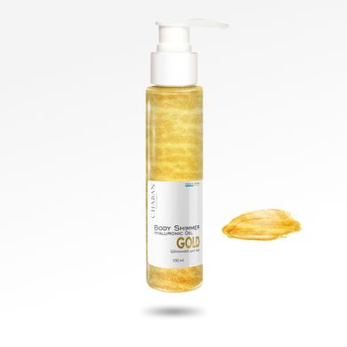 Hyaluronic gel-shimmer for the body Gold Chaban 100 ml