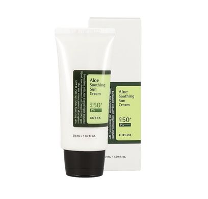 Sunscreen for the face Aloe Soothing Sun Cream Cosrx 50 ml