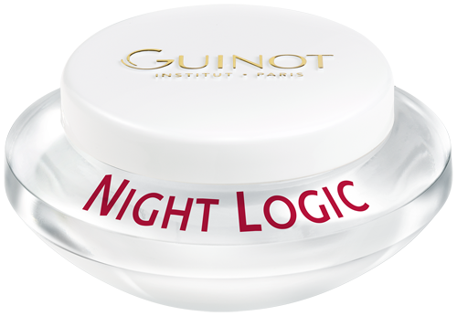 Refreshing night cream for skin radiance Night Logic Cream Guinot 50 ml