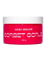 Скраб для тіла Sorbet Scrub Young Strawberry Sovka Skincare 285 г