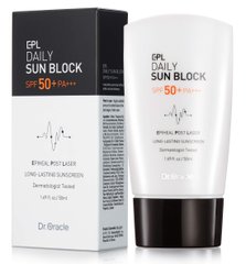 Відновлюючий сонцезахисний крем для обличчя EPL Daily Sun Block Dr. Oracle 50 мл