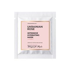 Маска з колагеном з гіалуроновою кислотою на тканинній основі Ukrainian Rose 30 г