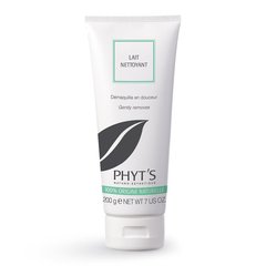 Gentle milk for cleaning dry skin No need to rinse Phyt's 200 g