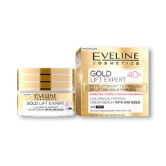 Зміцнюючий крем-сироватка 40+ Gold Lift Expert Eveline 50 мл