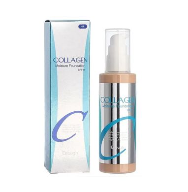 Collagen face cream Moisture Foundation SPF15 (13) Enough 100 ml