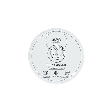 Cleansing Balm PINKY QUEEN with niacinamide, CoQ10 and MyIDi acids 55 ml