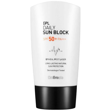 Відновлюючий сонцезахисний крем для обличчя EPL Daily Sun Block Dr. Oracle 50 мл