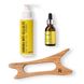 Massage set for face and body with ximenia and argan oils Hillary №1