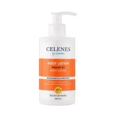 Body lotion with sea buckthorn for all skin types Celenes 200 ml