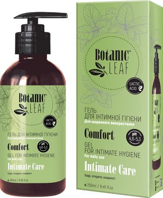 Gel for intimate hygiene Comfort Botanic Leaf 250 ml