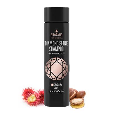 Shampoo Diamond shine for all hair types ANAGANA 250 ml