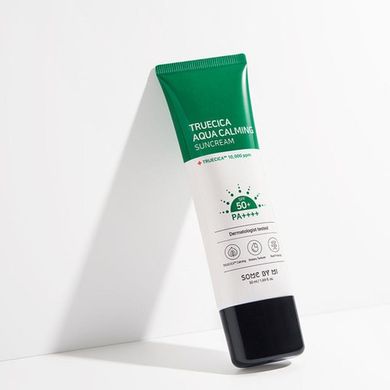 Sunscreen based on aloe leaf extract and panthenol SPF 50+ PA++++ Some By Mi 50 ml