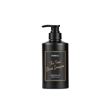 The Real Color Coating Black Shampoo White Musk Kundal 500 ml