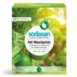 Organiczny skoncentrowany proszek do prania Heavy Duty do silnych zabrudzeń do białych i kolorowych ubrań z zmiękczaczem wody i wybielaczem tlenowym SODASAN 1 kg