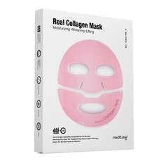 Зволожувальна гідрогелева ліфтинг-маска з морським колагеном NEO Real Collagen Mask Meditime 26 г