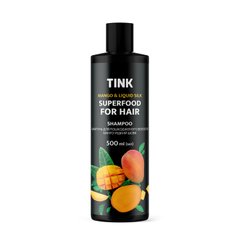 Шампунь для поврежденных волос Манго-Жидкий шелк Tink 500 мл