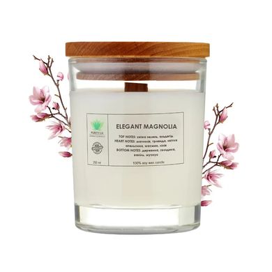 Scented candle Elegant magnolia L PURITY 150 g