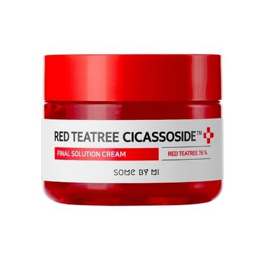 Cream for problem skin with tea tree extract RED TEATREE CICASSOSIDE FINAL SOLUTION Some By Mi 60 g