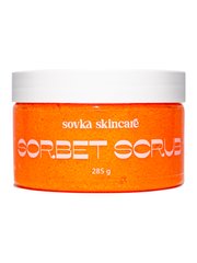 Body scrub Sorbet Scrub Sweet Peaches Sovka Skincare 285 g