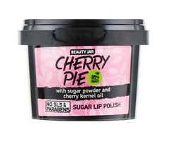 Пом'якшуючий цукровий скраб для губ Cherry Pie Beauty Jar 120