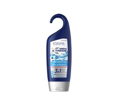 Antibacterial shower gel 3in1 Men X-treme Sensitive Eveline 250 ml
