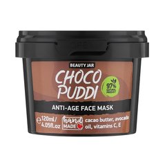 Antiaging nourishing face mask Choco Puddy Beauty Jar 120 ml