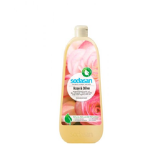 Organic liquid soap tonic Rose-Olive SODASAN 1 l