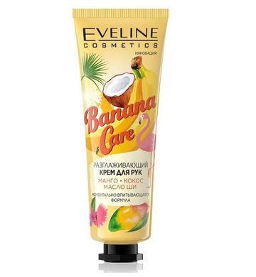 Smoothing Hand Cream Banana Care Eveline 50 ml