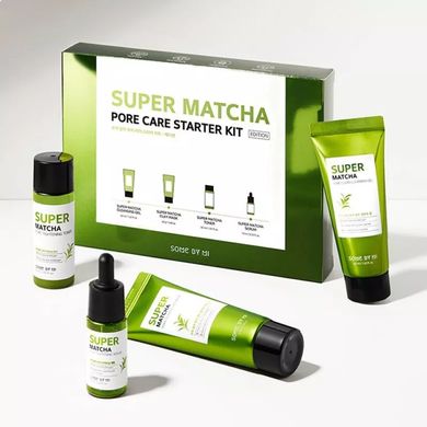 Mini set of tools for narrowing the pores with matcha tea Some By Mi 42/42/30/10 ml