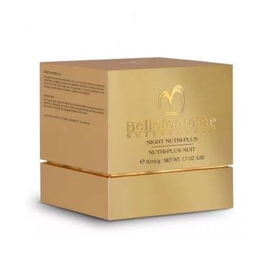 Rejuvenating night cream for dry facial skin Nutri plus Bellefontaine 50 ml