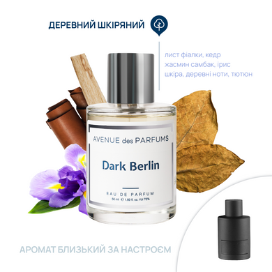Woda perfumowana Dark Berlin Avenue des Parfums 50 ml