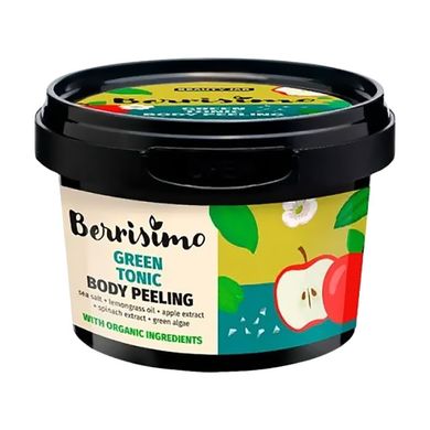 Body peeling Green Tonic Berrisimo Beauty Jar 400 g