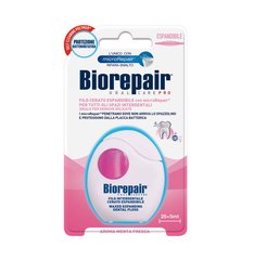 Розширююча зубна нитка-флос Захист ясен з гідроксиапатитом та гіалуроновою кислотою BioRepair 30 м