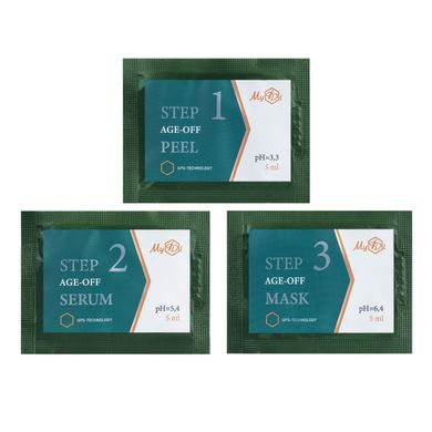 Anti-aging peeling set for the face Power of peptides MyIDi 9 sachets