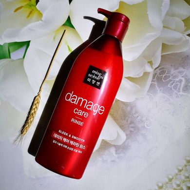 Restoring conditioner for dull and damaged dyed hair Damage Care Rinse MISE EN SCENE 680 ml
