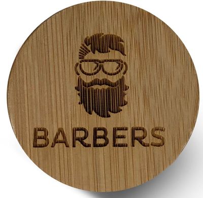 Щітка для бороди Barbers Round Beard Brush