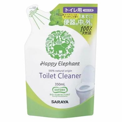 Засіб для чищення туалету Happy Elephant 350 мл наповнювач