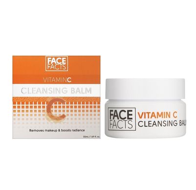 Бальзам для очищення шкіри обличчя з вітаміном С Face Facts 50 мл